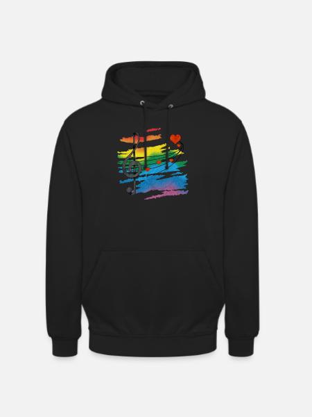 Music - Unisex Hoodie - black