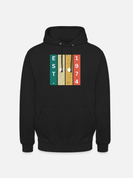 Birthday 74 - Unisex Hoodie - black