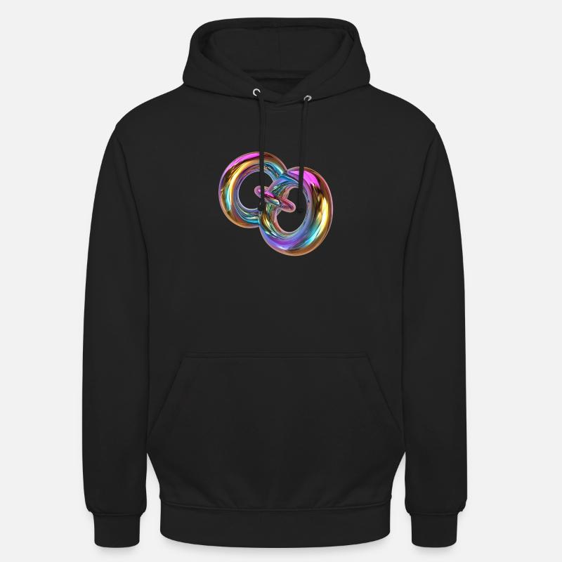 Drei Ringe - Unisex Hoodie - Schwarz