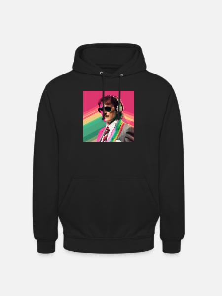 italian vaporwave - Unisex Hoodie - black