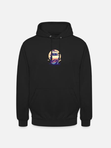 Vibe Voyage - Unisex Hoodie - black
