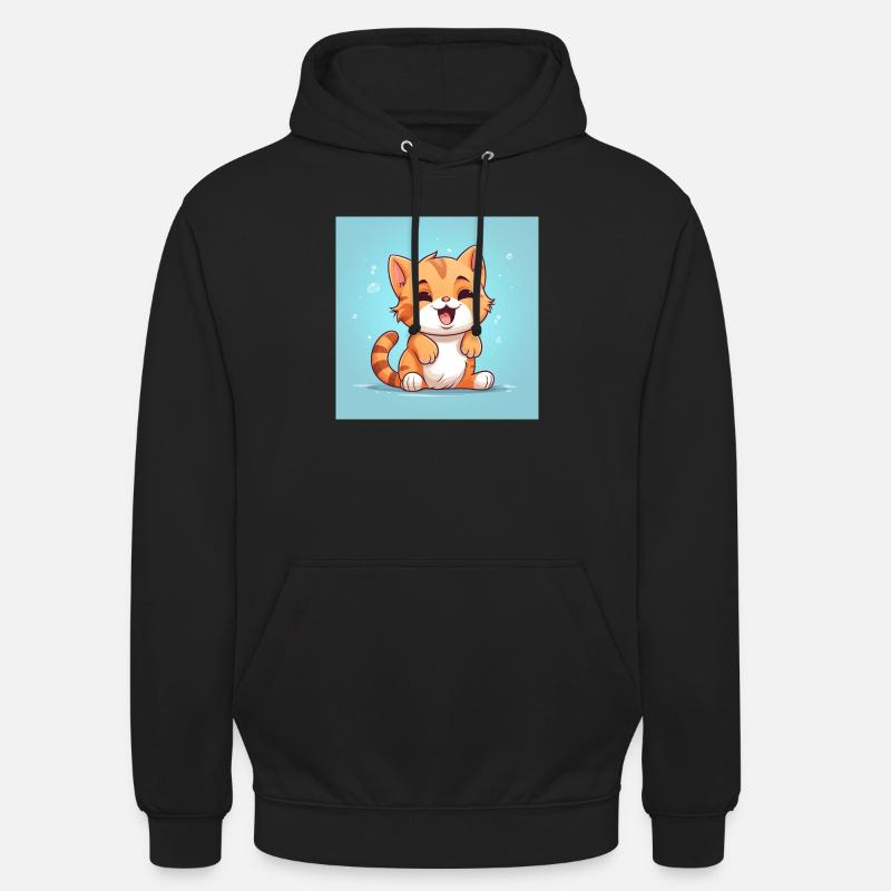 Samtpfötchen - Unisex Hoodie - Schwarz