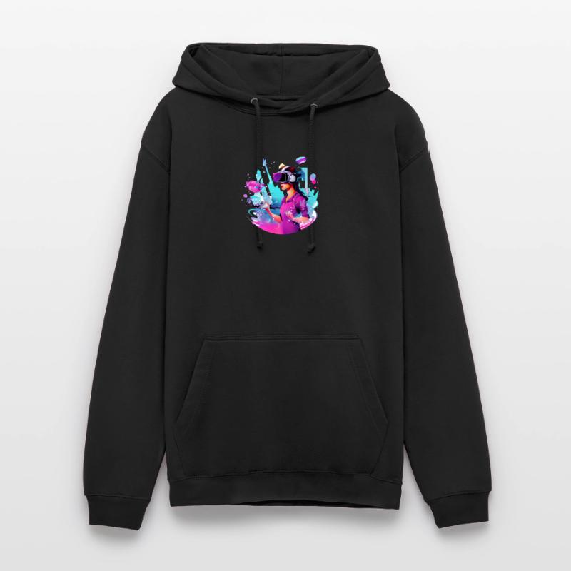 VR Experience: Interactive Game World Unisex Hoodie