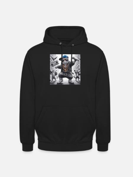 MC Meow - Unisex Hoodie - black