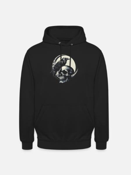 Lunar Sentinel - Unisex Hoodie - black