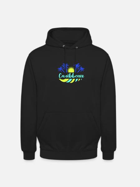 Caribbean - Unisex Hoodie - black