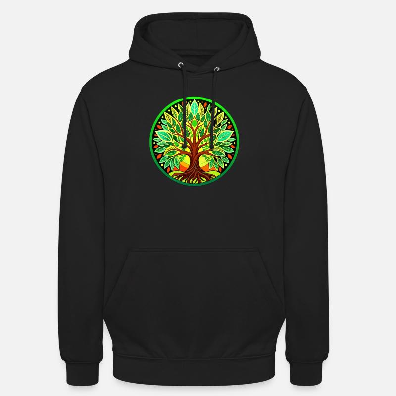 Baum des Lebens - Unisex Hoodie - Schwarz