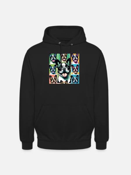 French Bulldog - Unisex Hoodie - black