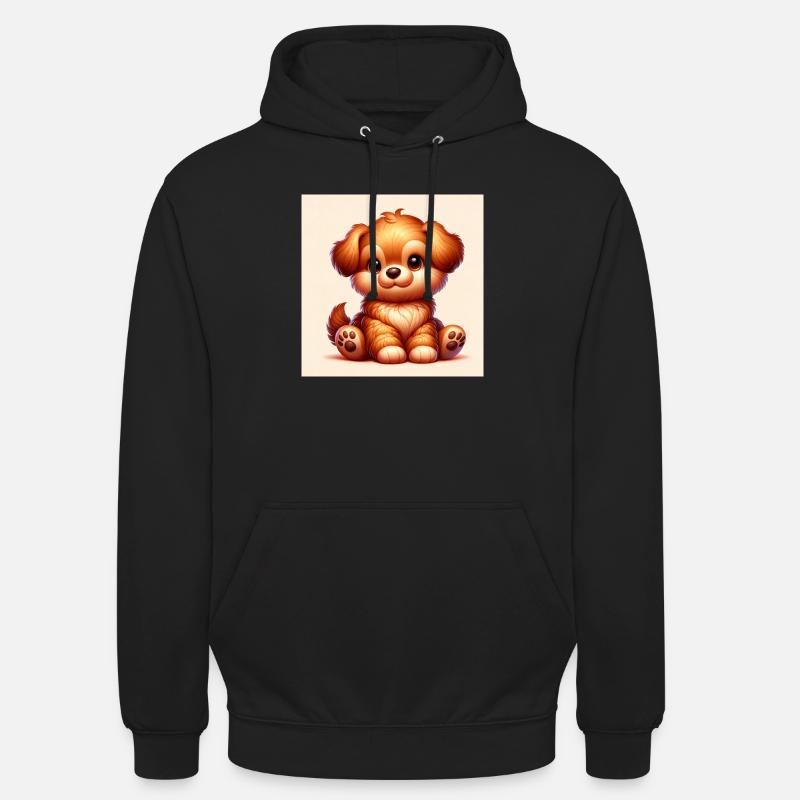 Chiot - Sweat-shirt à capuche unisexe - noir