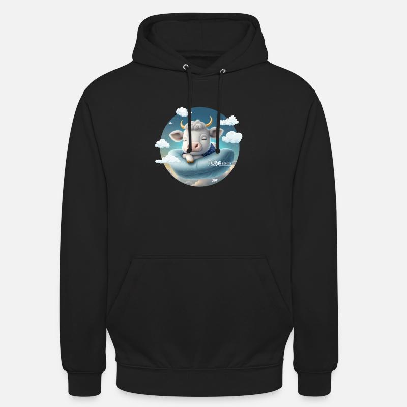 Sternzeichen Stier - Unisex Hoodie - Schwarz