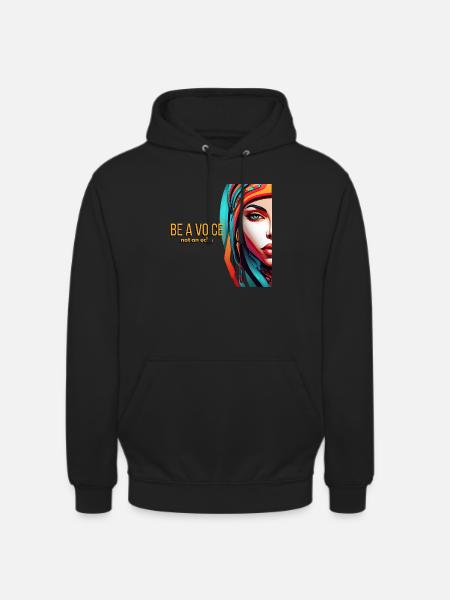 Be a Voice - Unisex Hoodie - black