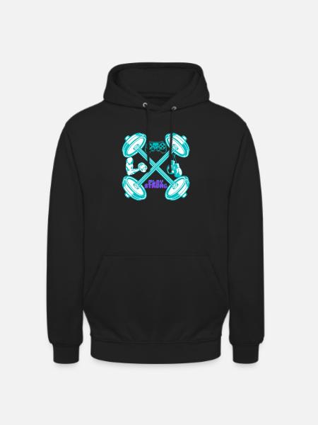 PlayStrong- gamer shirt - Unisex Hoodie - Schwarz