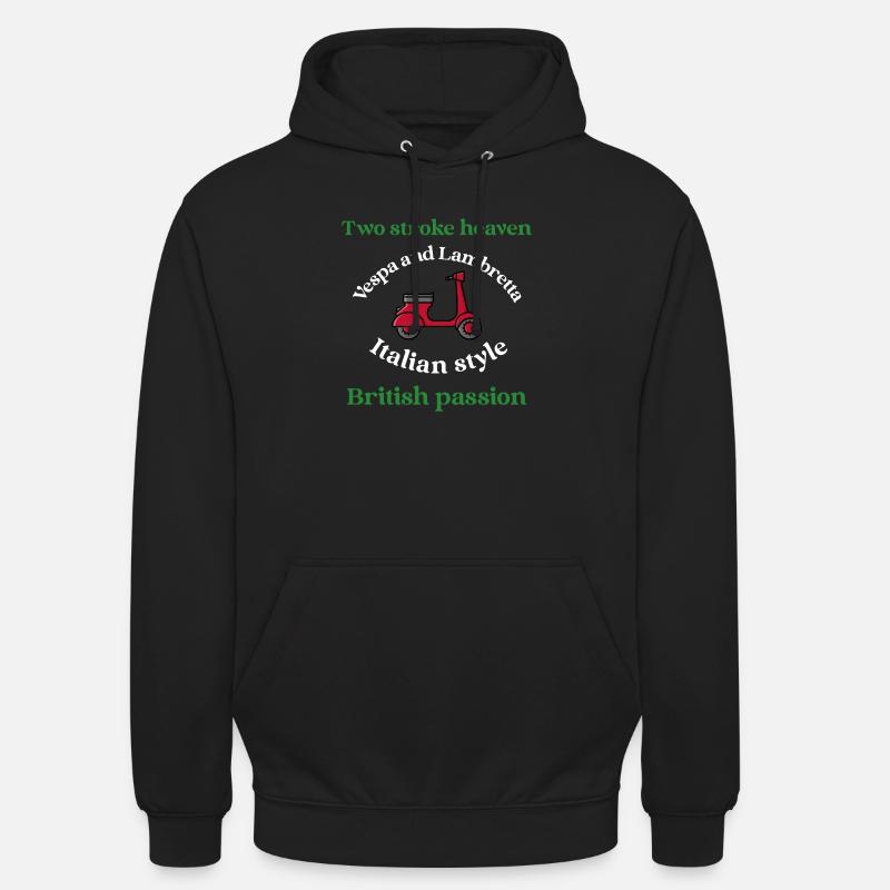 Scooter Design classique - Sweat-shirt à capuche unisexe - noir