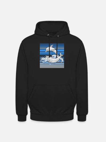 Delphine - Unisex Hoodie - Schwarz