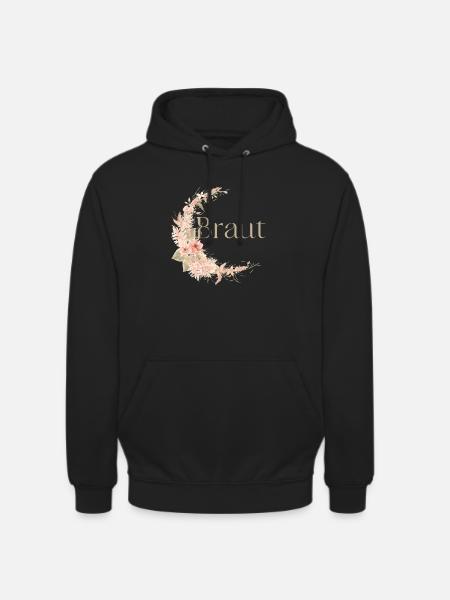 Braut Boho / Junggesellenabschied - Unisex Hoodie - Schwarz