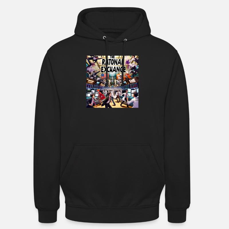 L’échange rationnel - Sweat-shirt à capuche unisexe - noir