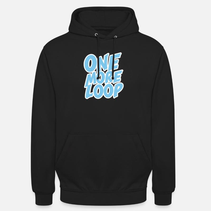 One More Loop - Unisex Hoodie - black