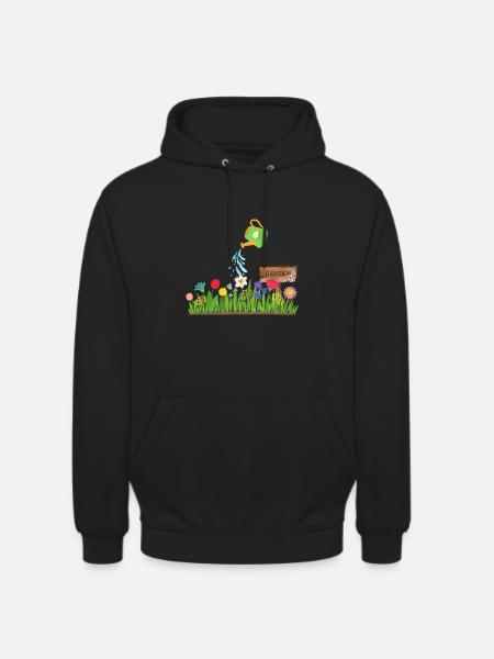 GARTEN - Unisex Hoodie - Schwarz