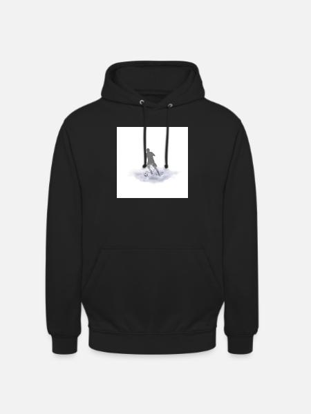 Fussball - Unisex Hoodie - Schwarz