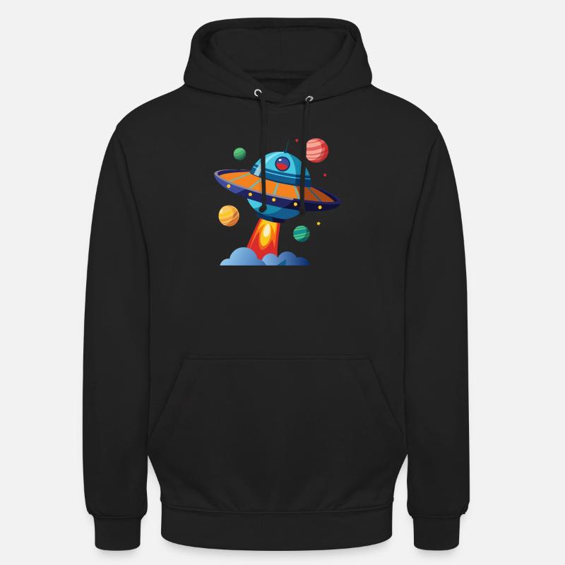 We are not alone! - Unisex Hoodie - Schwarz
