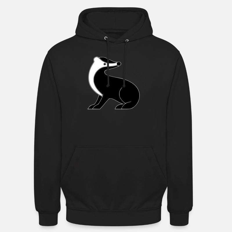 dachs - Unisex Hoodie - Schwarz