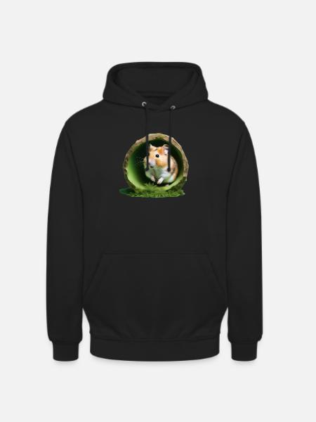 Hamster - Unisex Hoodie - black