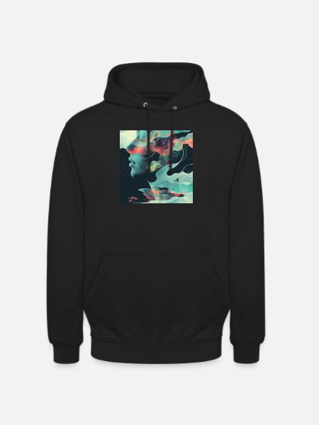 Der Traum der Frau - Unisex Hoodie - Schwarz