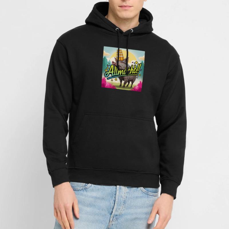 ALLMÄCHD DER EBER Unisex Hoodie