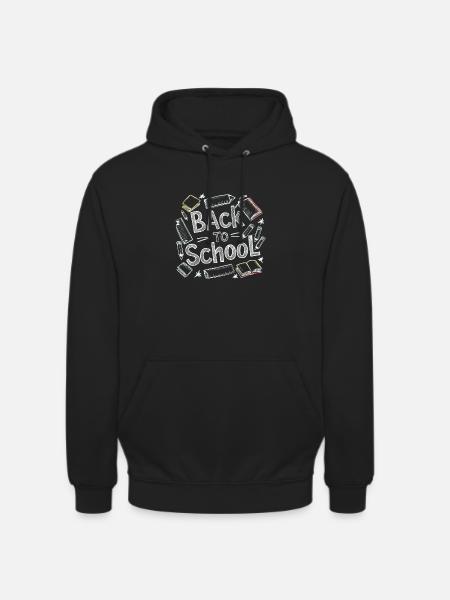 back to school - Unisex Hoodie - black
