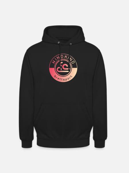 Surf - Sweat-shirt à capuche unisexe - noir