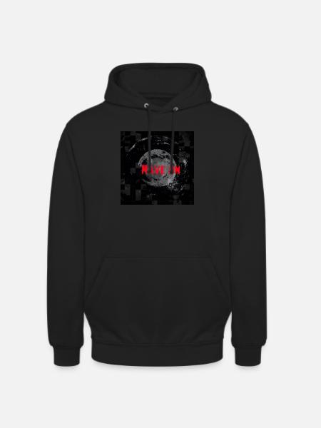rave on - Sweat-shirt à capuche unisexe - noir