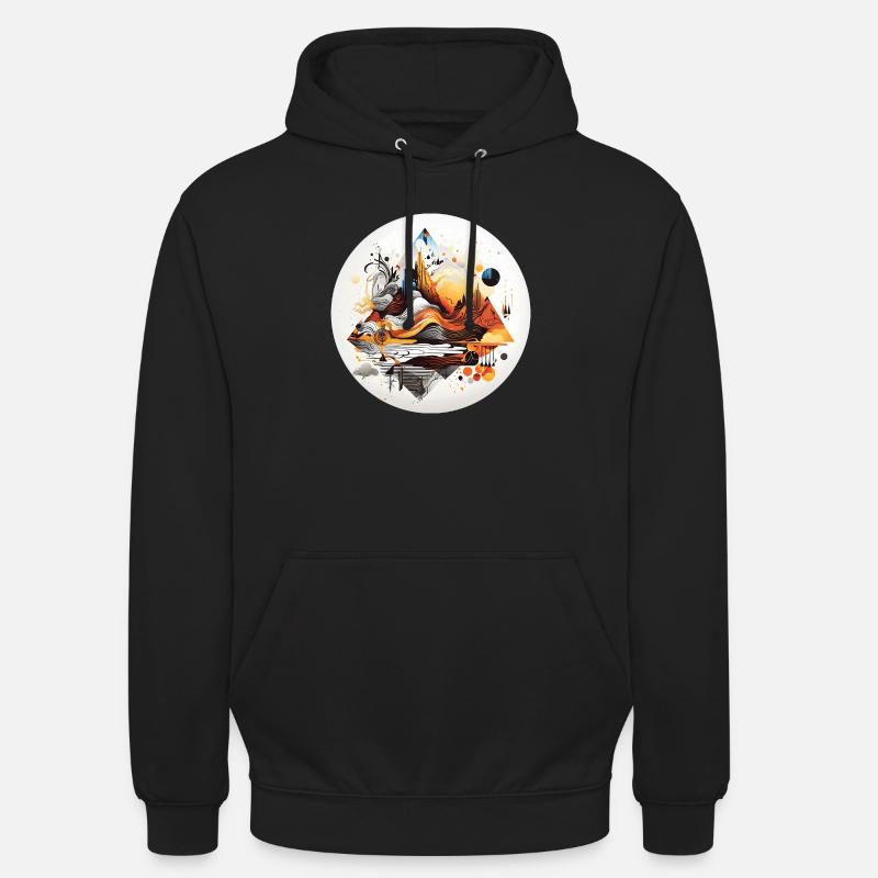 Renverser la vapeur - Sweat-shirt à capuche unisexe - noir