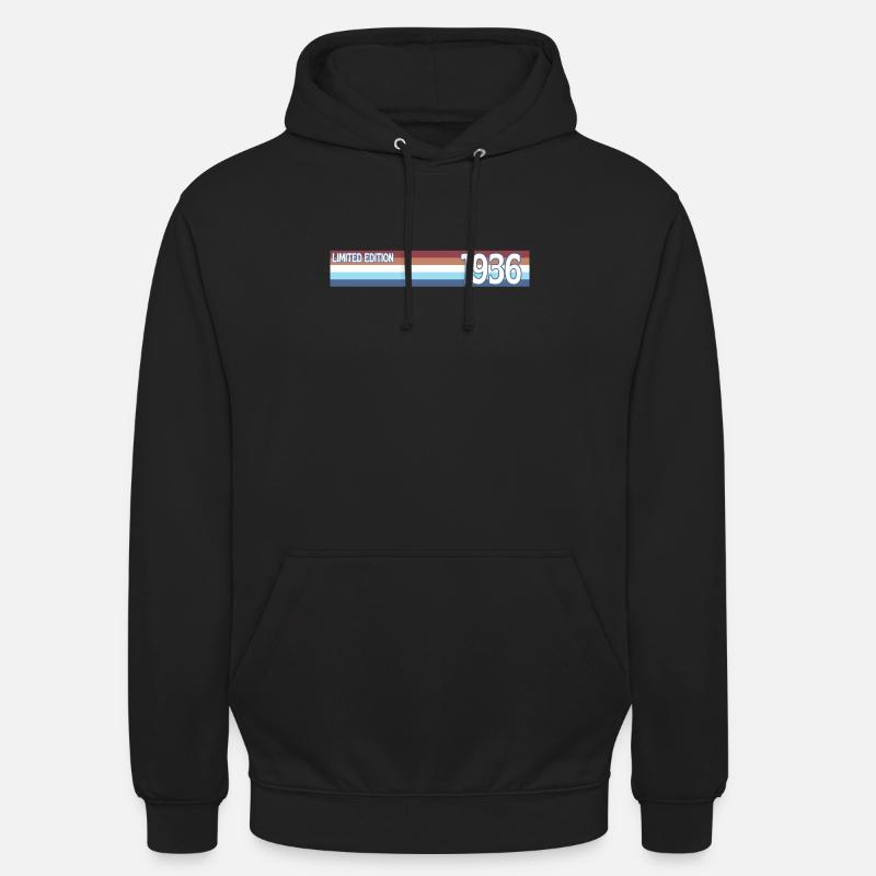rétro 1936 limited edition - Sweat-shirt à capuche unisexe - noir