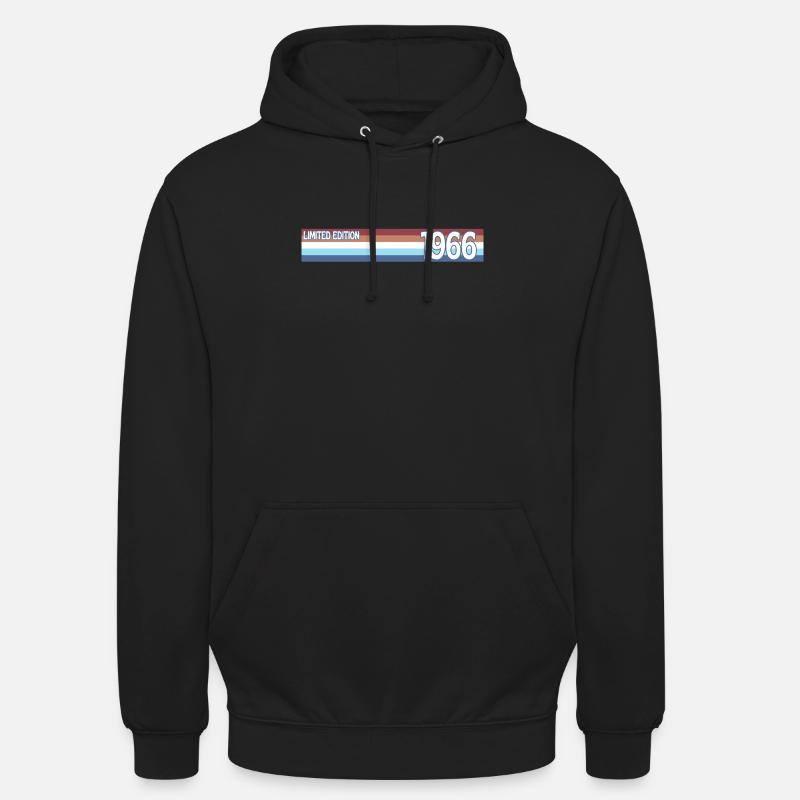 Retro 1966 Limited Edition - Unisex Hoodie - black