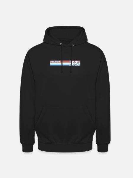 Retro 2022 Limited Edition - Unisex Hoodie - black