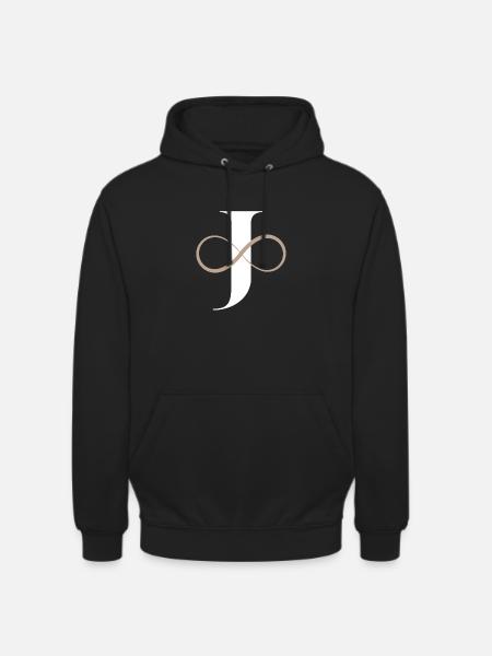 Infinite letter - Unisex Hoodie - black