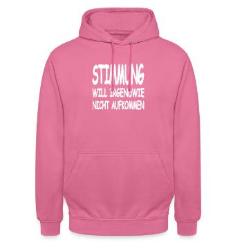 Party - Unisex Hoodie - Pink - Vorne - Alina (178cm) & Michal (187cm)