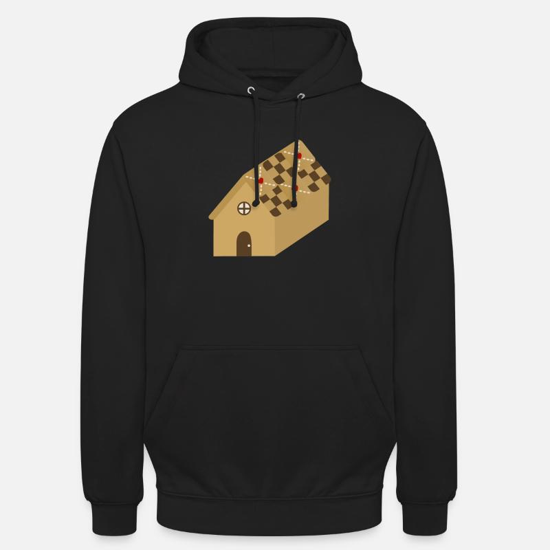 Lebkuchenhaus - Unisex Hoodie - Schwarz