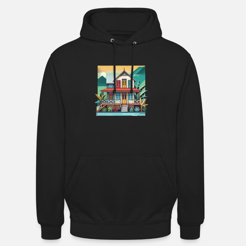 KASTEN 974 - Unisex Hoodie - Schwarz
