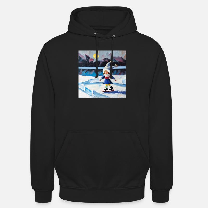 Das Wunder des Winters - Unisex Hoodie - Schwarz