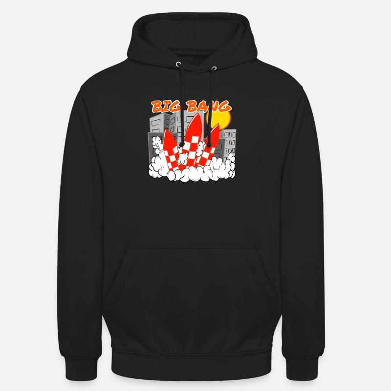 Urknall - Unisex Hoodie - Schwarz