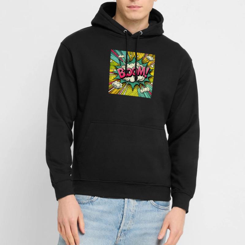 DRÖHNEN! - Comic-Explosion Unisex Hoodie