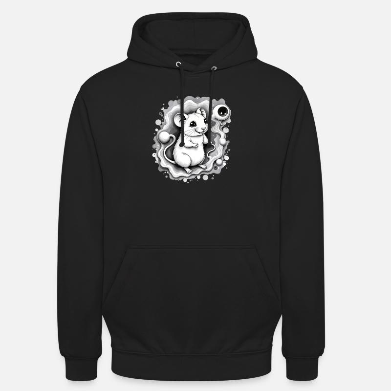 Space Hamster - Unisex Hoodie - black