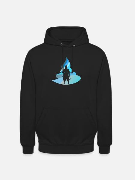 Samurai Ninja - Unisex Hoodie - black