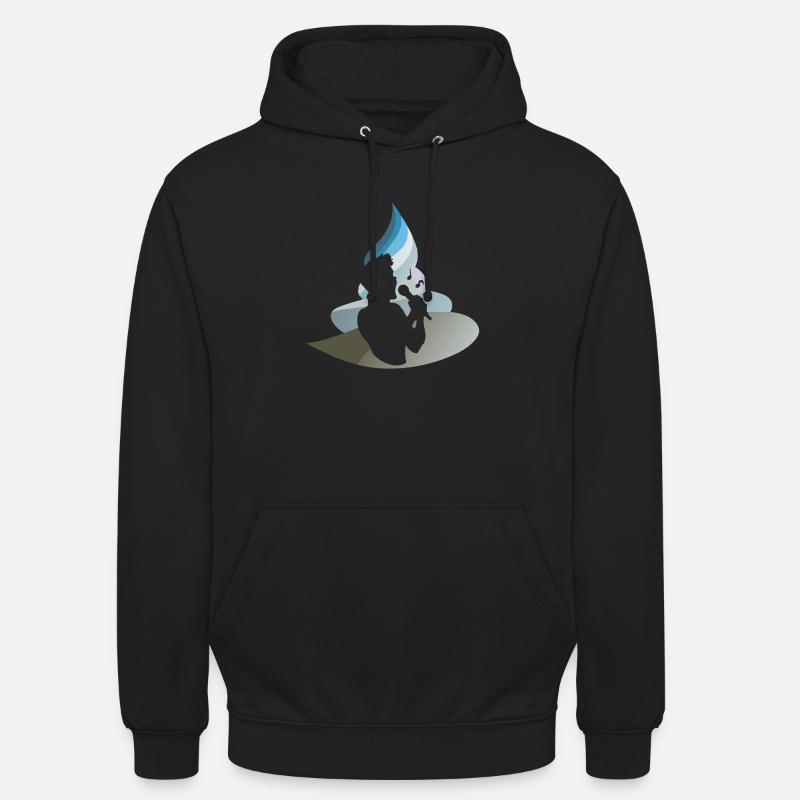 Gesang Jazz - Unisex Hoodie - Schwarz