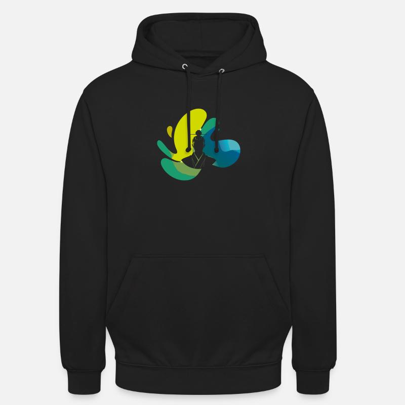 Samurai Iaido Judo - Unisex Hoodie - Schwarz