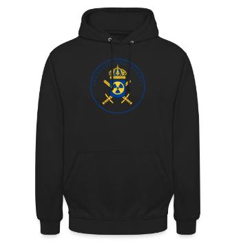 Le programme suédois d’armement nucléaire - Sweat-shirt à capuche unisexe - noir - Devant - Alina (178cm) & Michal (187cm)