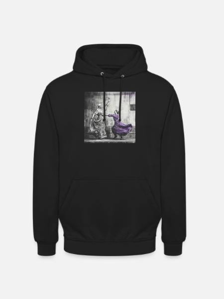 Dancing Pope #2 - Unisex Hoodie - Schwarz