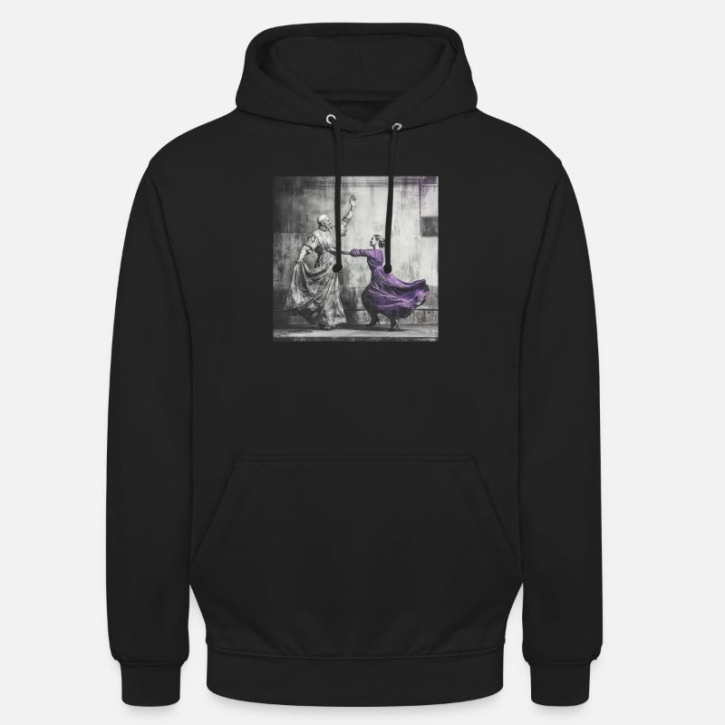 Dancing Pope #2 - Unisex Hoodie - Schwarz