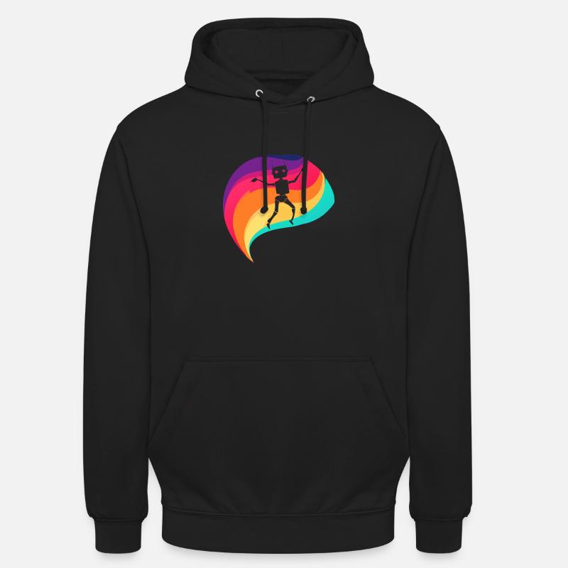 Roboter Cyborg - Unisex Hoodie - Schwarz